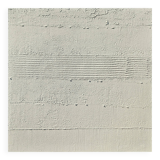 Minimalist monochrome abstract painting white