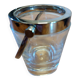 Vintage crystal ice bucket from Sèvres.