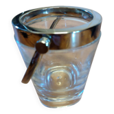 Seau à glace glaçon en cristal de Sèvres vintage