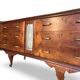 An art deco Italian chest of drawers, Italy 1940s/1950s