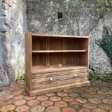 Antique furniture - solid oak shelf