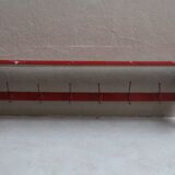 Ancienne étagère d'atelier avec 6 patères