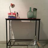 Console in metal and formica