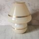 Mushroom lamp bordered gold
