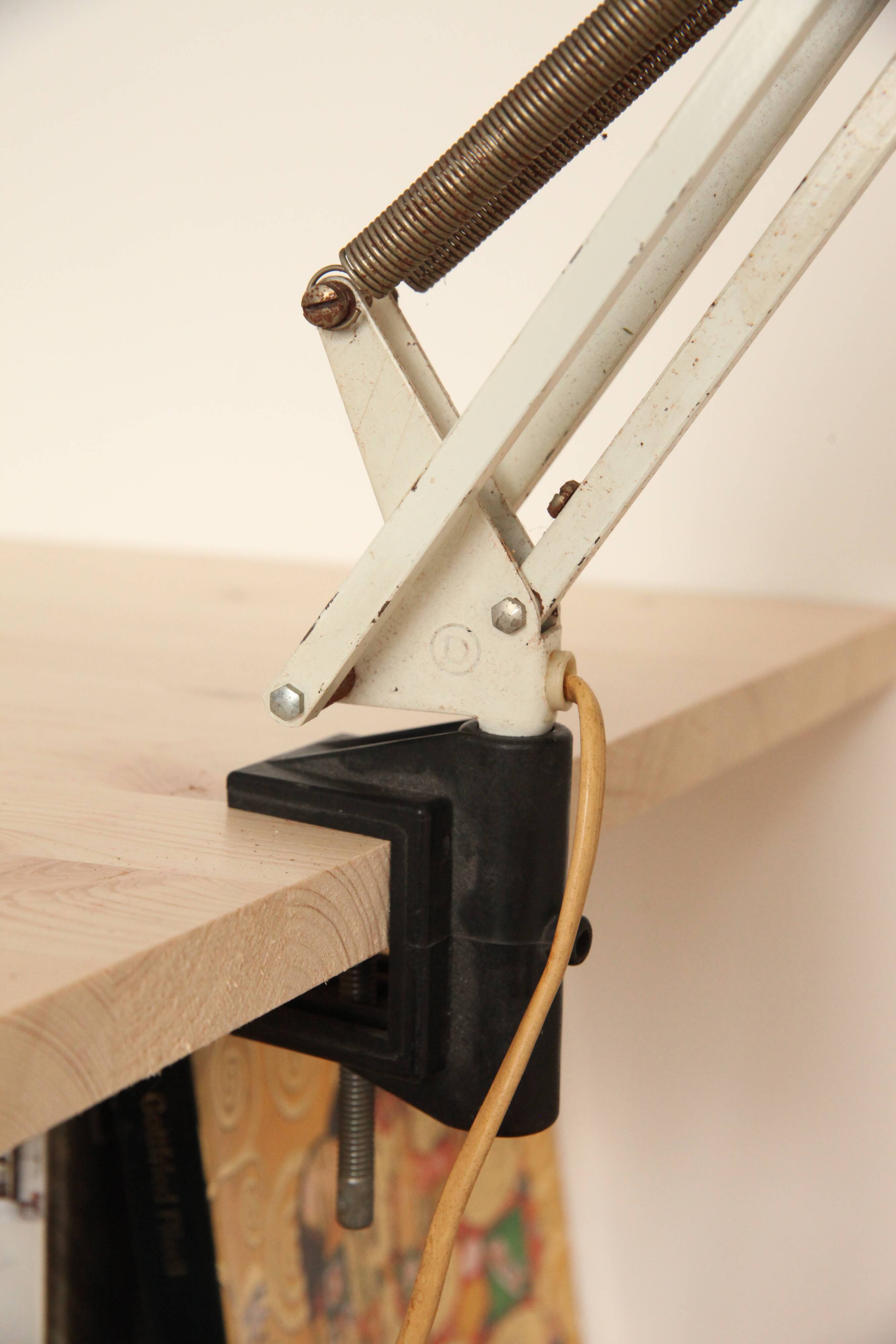 White architect lamp Luxo Lamp