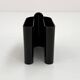 Black magazine rack by Rodolfo Bonetto for Bilumen, 1970