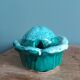 Cabbage mustard pot in slip