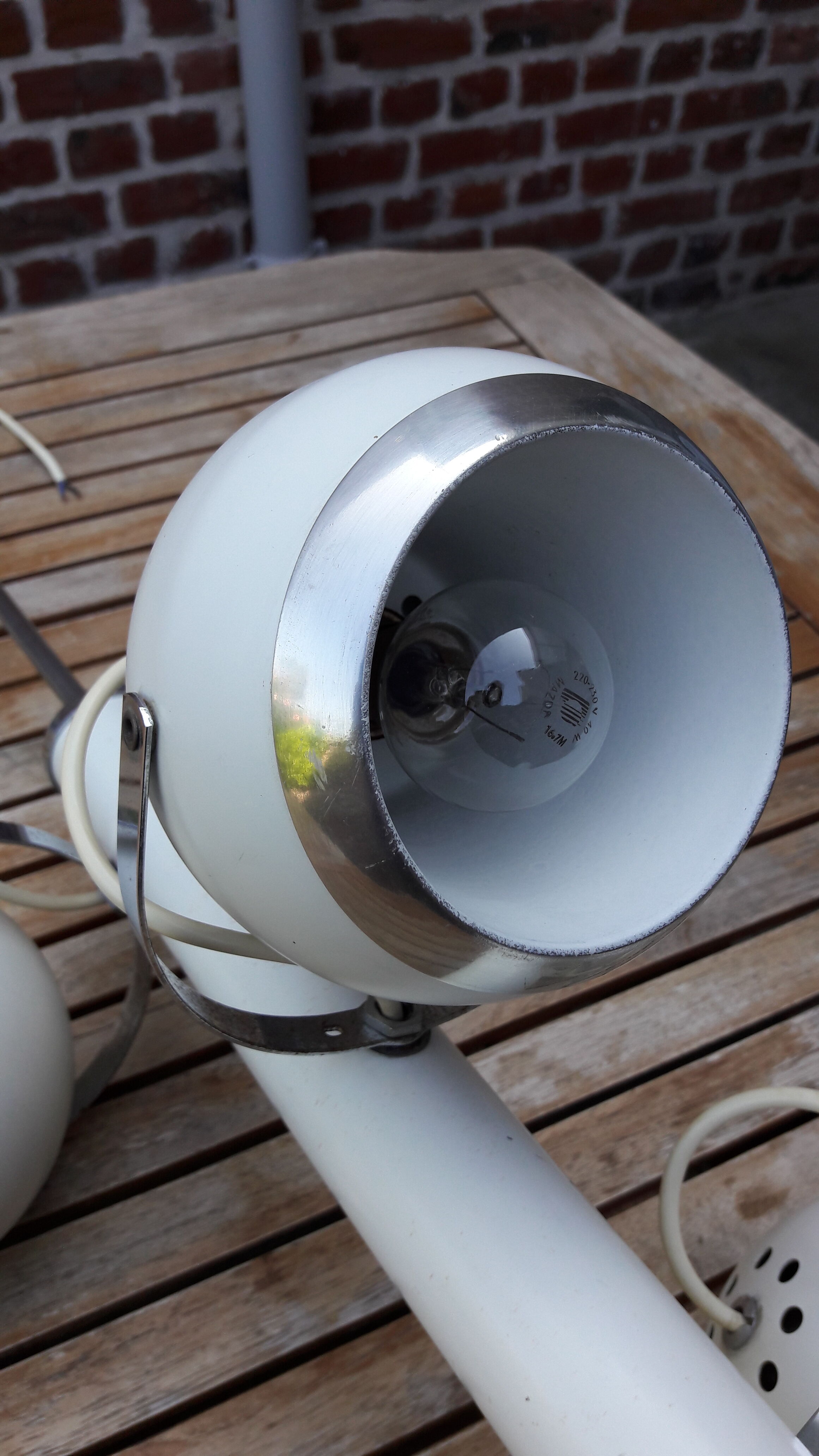 60's white eyeball"60's