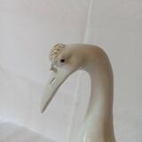 Chinese porcelain crane figurine