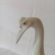Chinese porcelain crane figurine