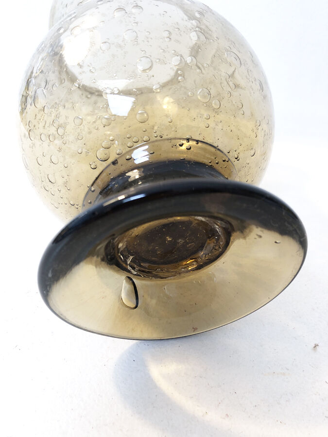 Bull glass vase, 1970