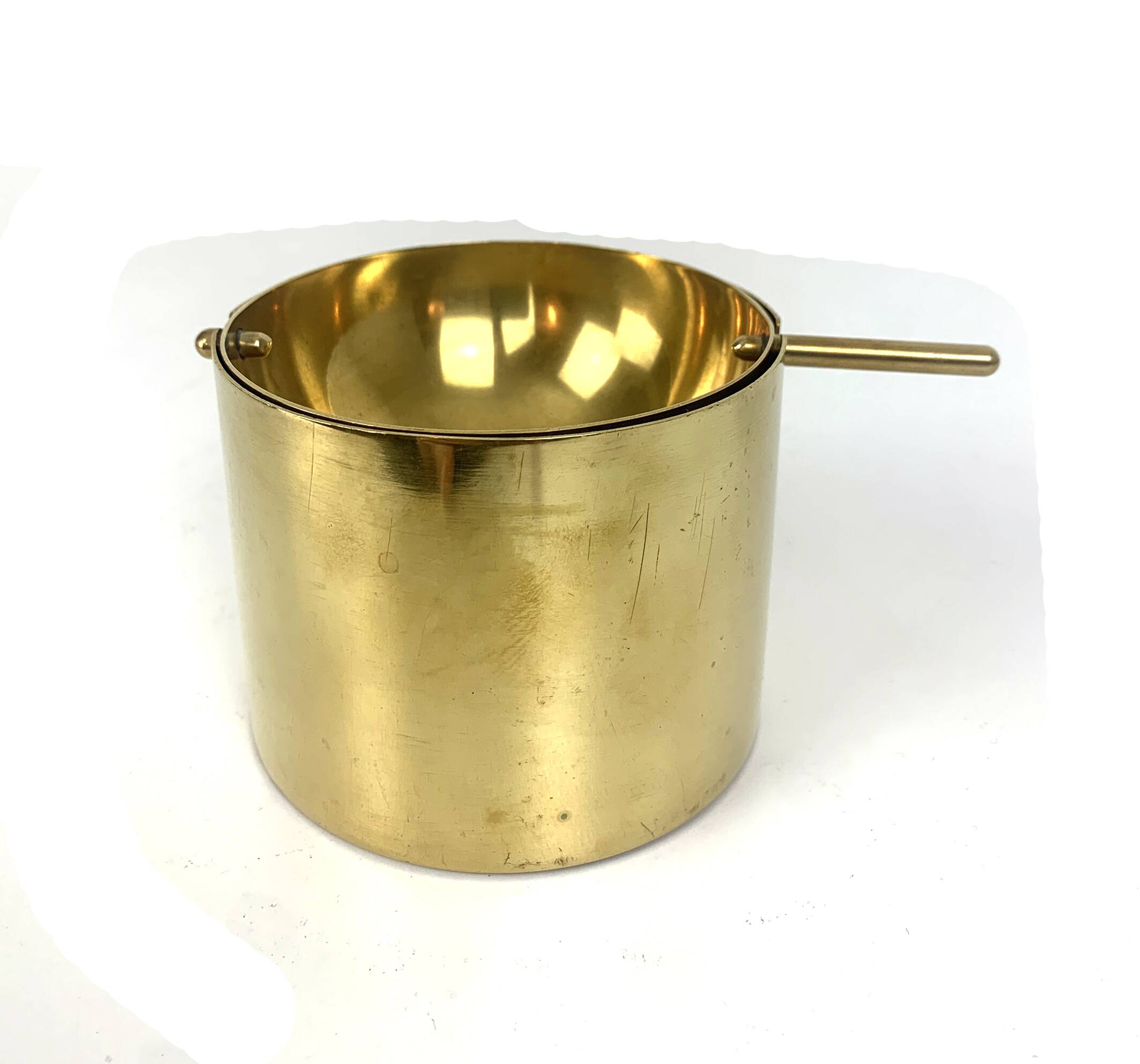 Ashtray Arne Jacobsen Ashtray Stelton SAS Hotel brass brass Mid century