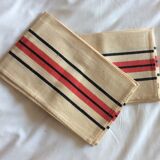 Set of 2 kitchen towels vintage