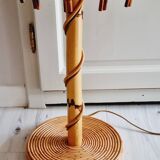 Large Louis Sognot table lamp 1950/60 height 125 cm