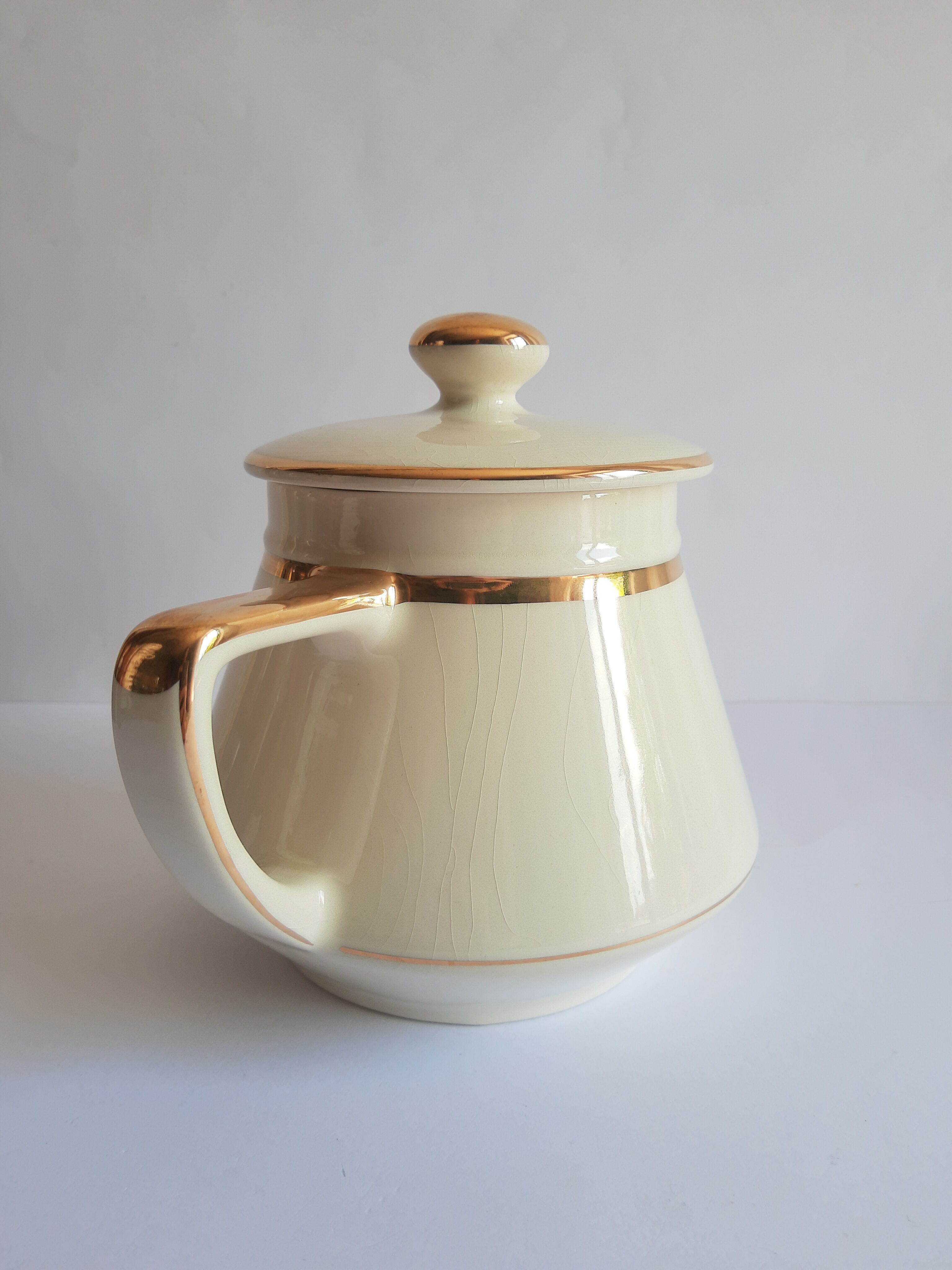 Vintage Villeroy and Boch earthenware coffee pot