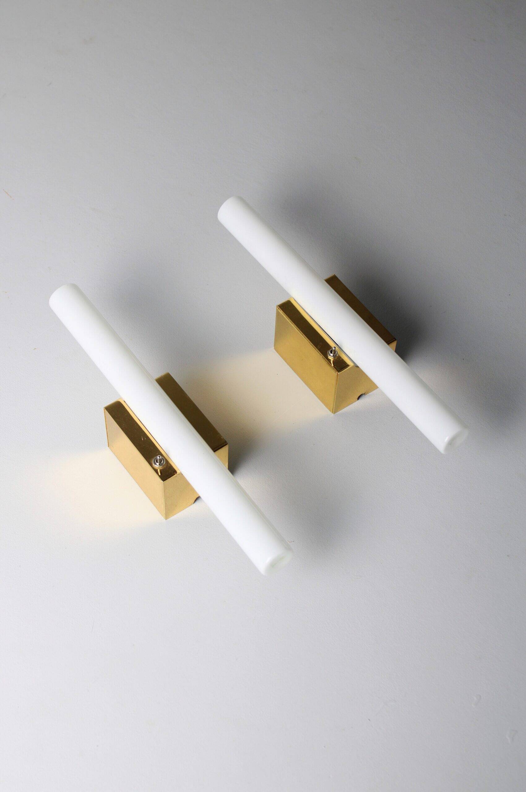 Orio sconces by Sergio Mazza for Quattrifolio, 1970s