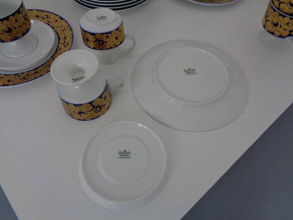 Coffee service for 12 people by Tapio Wirkkala for Rosenthal, 1960s, set of 42.