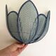 Applique en cannage fleur de lotus