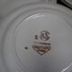 Set of 10 Saint Amand deep plates, "Marguerite" model