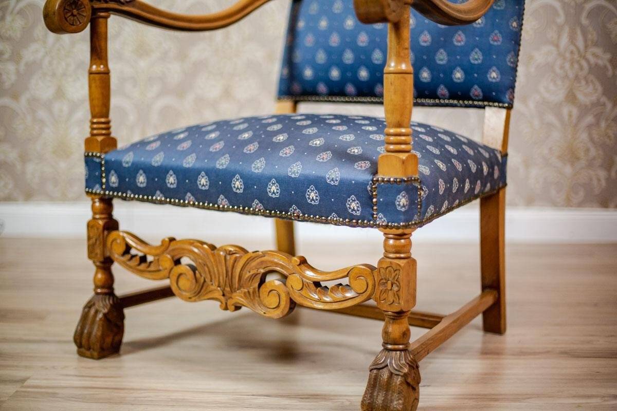 Carved Armchair-Throne, 1980s