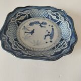 Antique Japanese porcelain cup – Arita blue decoration, late 19th century