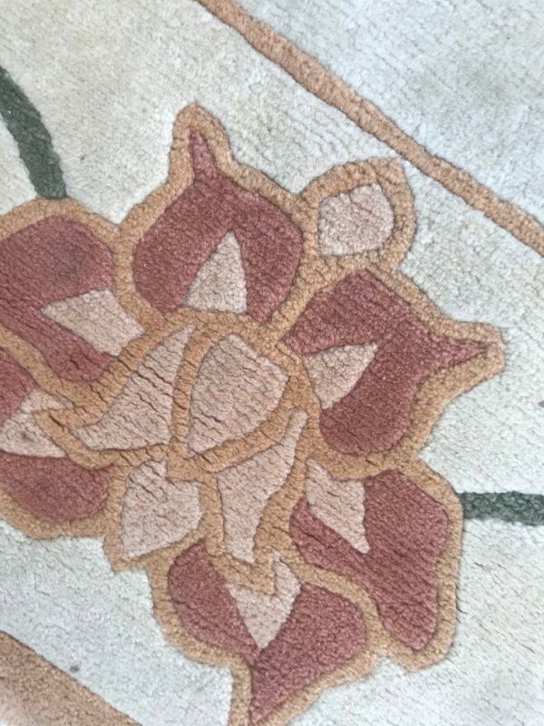 Carpet modern vintage Tibetan done nepal hand 172 X 238 CM