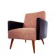 Fauteuil club vintage, 1960