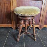 Ancien tabouret de piano réglable