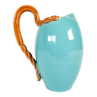 Vase en céramique par Alexandre de Wemmel Belgique années 1950