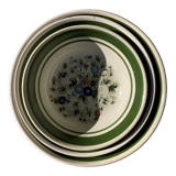 Three Italian salad bowls