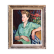 Portrait painting of woman 50's