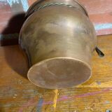 Antique Jean Paul THEVENOT Copper & Brass Planter Made in France Vintage