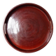 Japanese tray in red lacquered wood