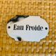 Enameled plate “Cold water”