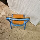 Child chair. Kindergarten chair. School chair. 1960.