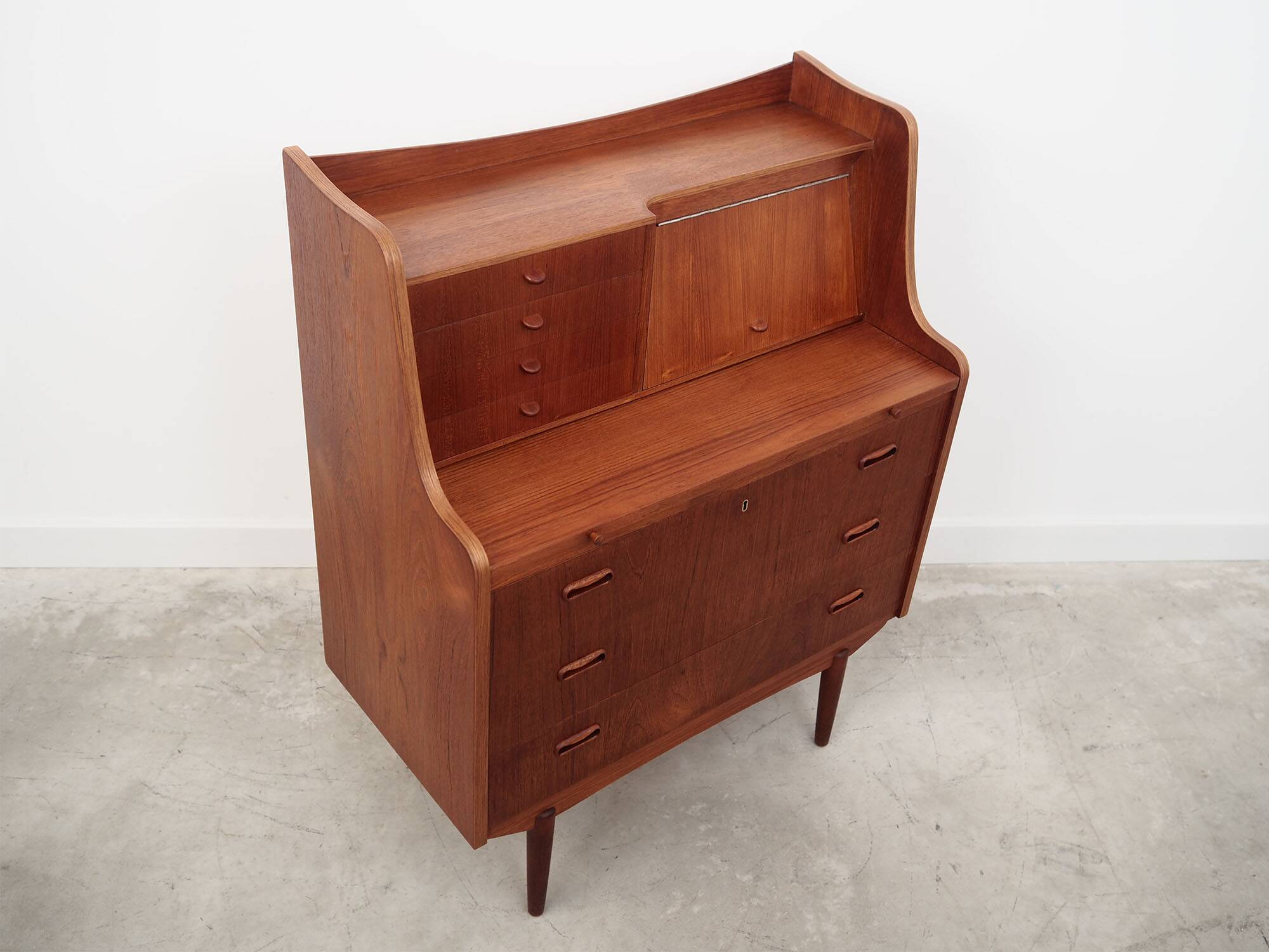 Teak secretary, Danish design, 1960s, production: Denmark