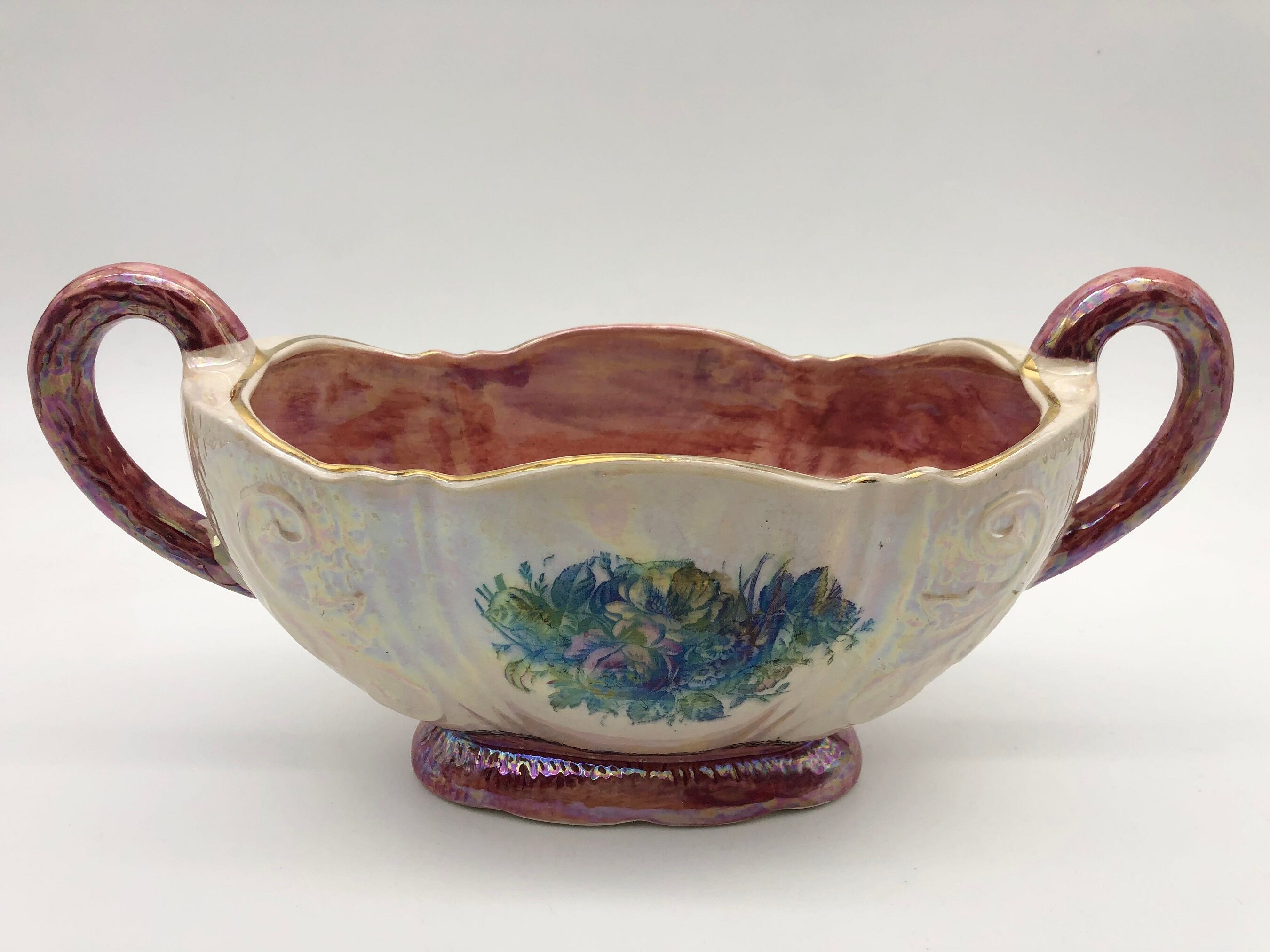 Vintage vase, British pottery, "Arthur Wood"
