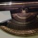 Machine write pastel blue Brother vintage 60s