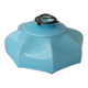 Blue Art Deco lampshade
