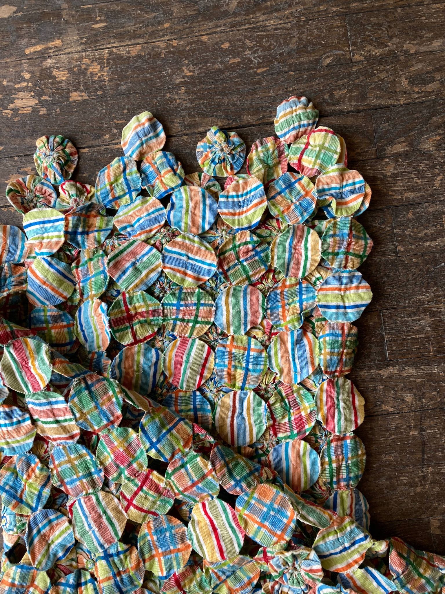 Plaid en patchwork USA 1930