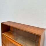 Secrétaire en noyer par Franz Ehrlich pour Hellerau, années 1950