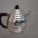 Silver plated coffee and tea set in art deco style - France - 1950's