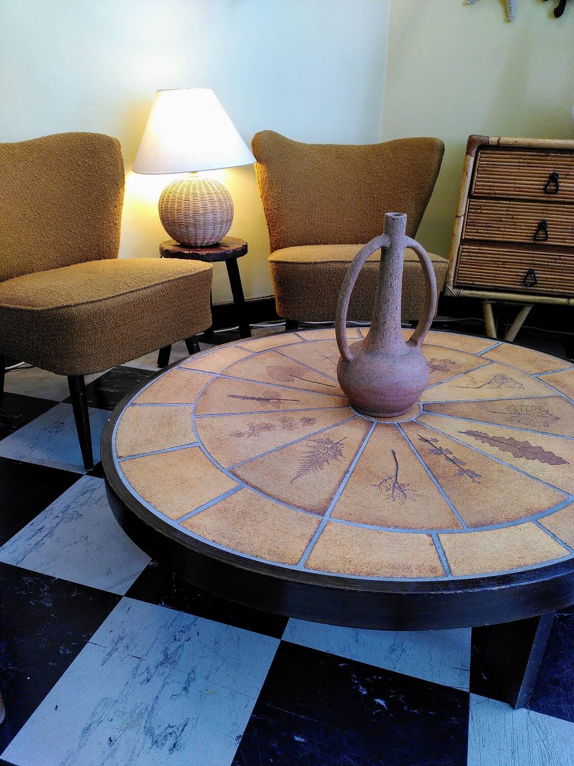 "Herbarium model" coffee table