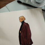 Croquis de mode A4