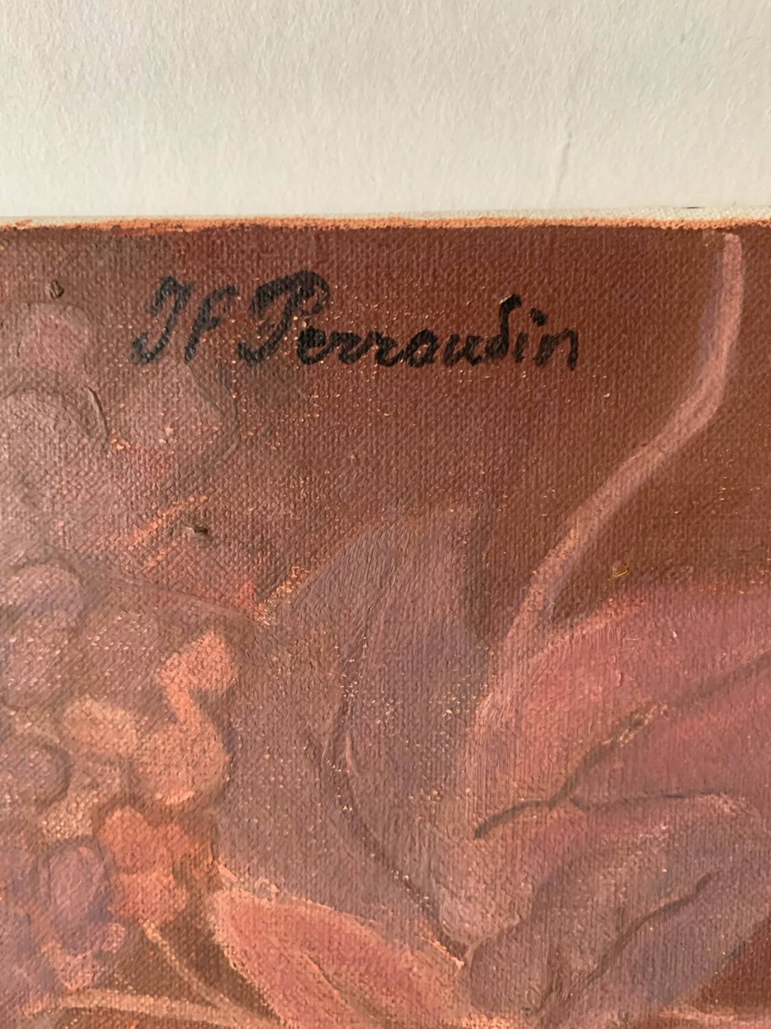 Old painting of gourds