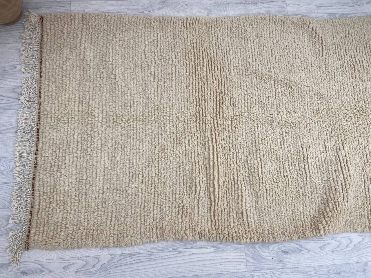 Tapis berbère en laine fait main 158 x 95 cm