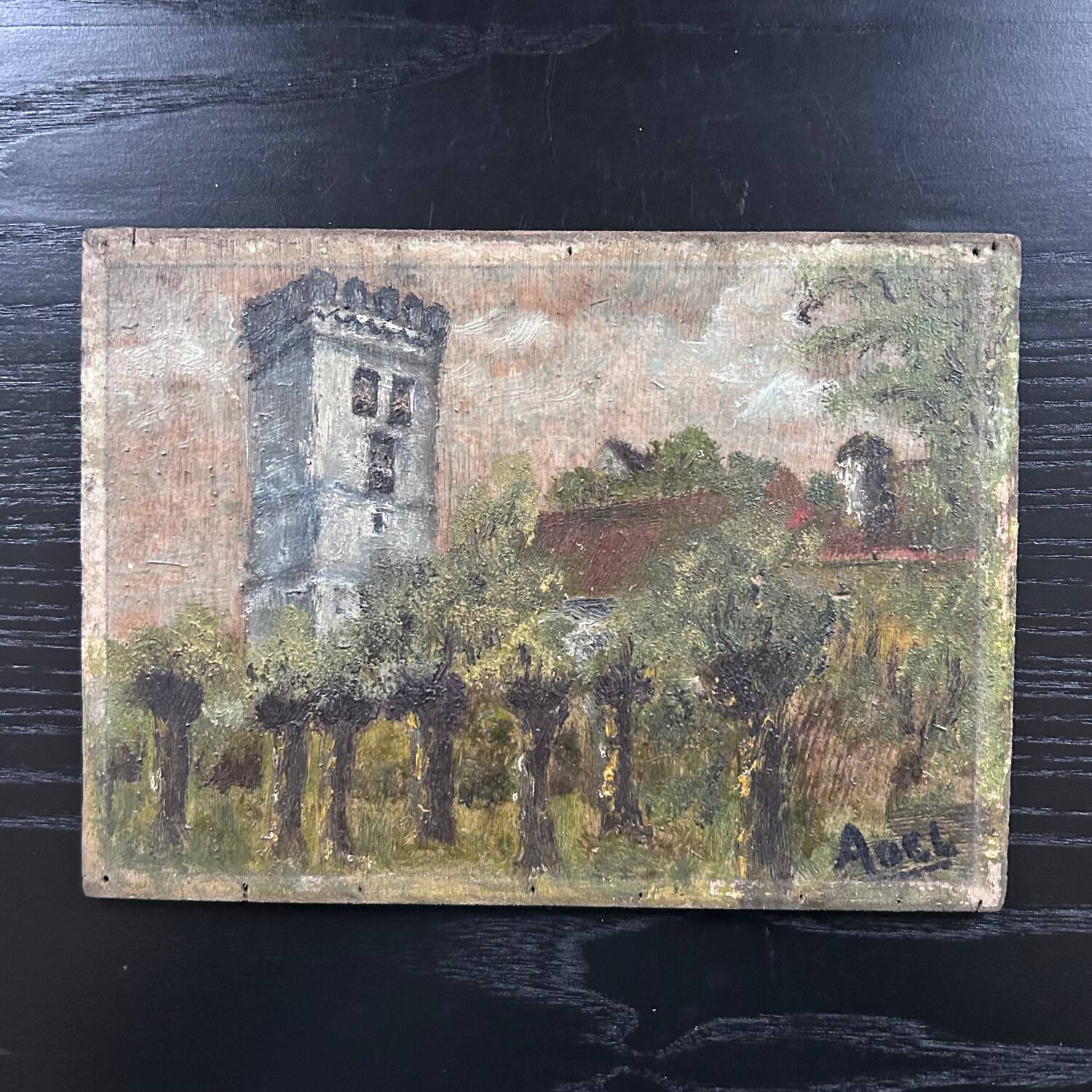 Petit tableau château