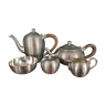 Former tea or coffee silver metal service consisting 5 pieces