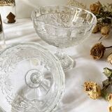 Genuine Bohemian crystal candy box, Czechoslovakia, 1950s-60s