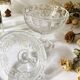 Bonbonnière en cristal de Bohème véritable, Czechoslovakia, années 1950-60